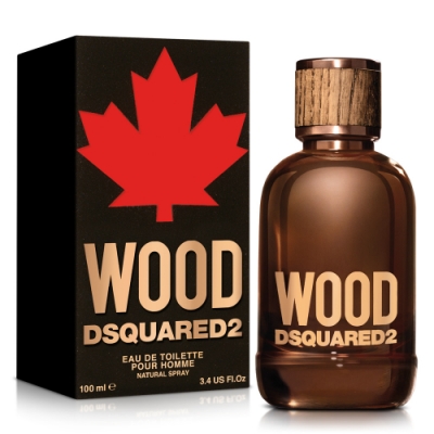 DSQUARED2 WOOD 天性男性淡香水100ml