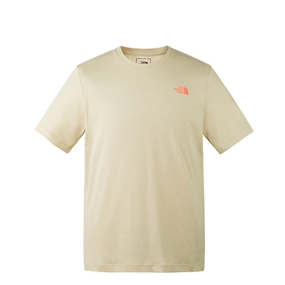 The North Face M CLIMB MOUNTAIN SS TEE 男短袖上衣-卡其色-NF0A88GU3X4