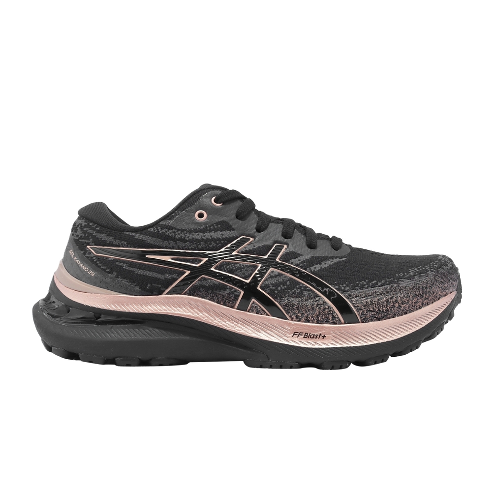 Asics 慢跑鞋GEL-Kayano 29 Platinum 女鞋黑玫瑰粉路跑支撐運動鞋亞瑟