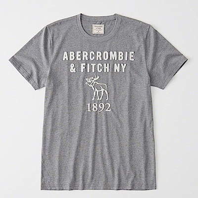 AF a&f Abercrombie & Fitch 短袖 T恤 灰 0951