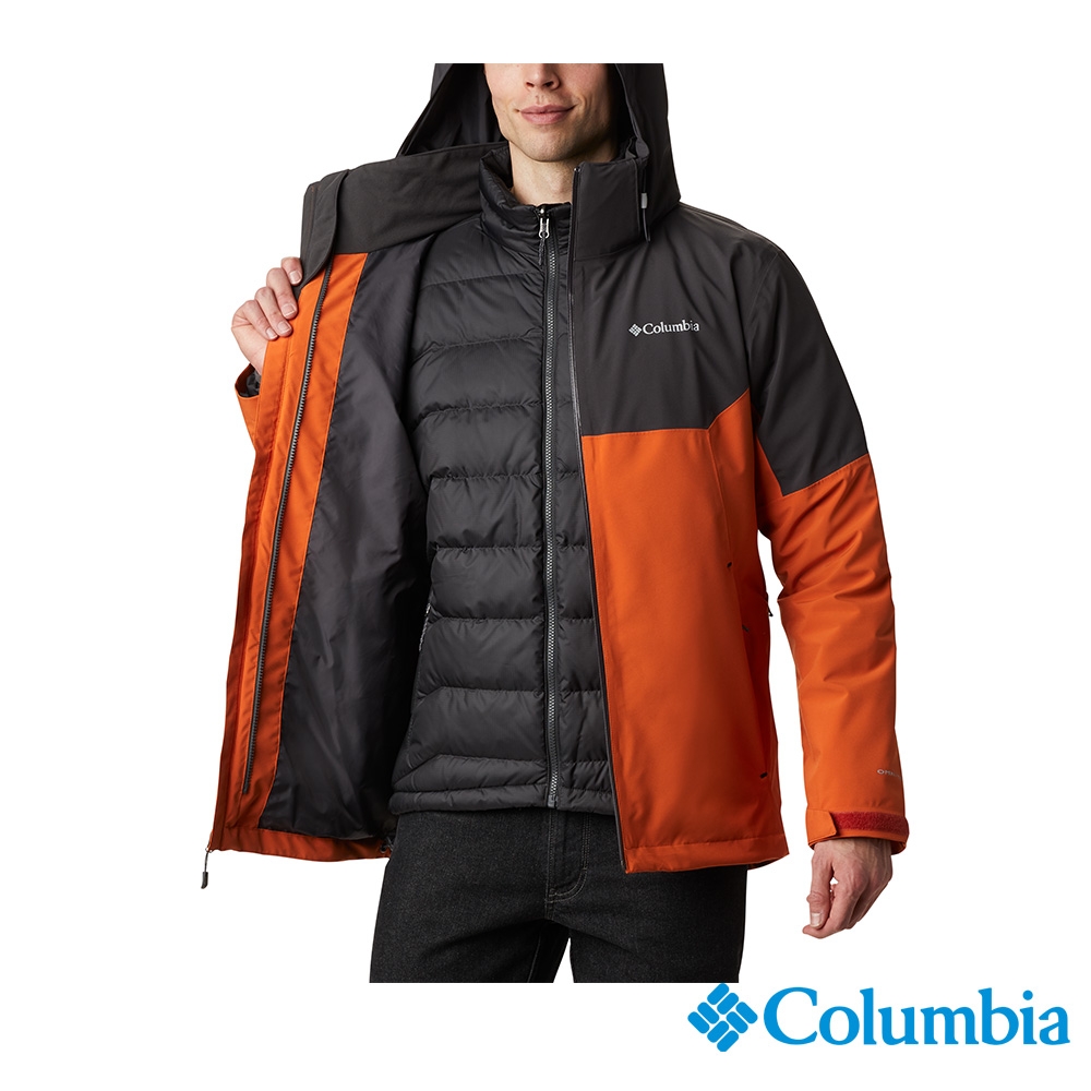 Columbia 哥倫比亞 男款 - Omni-Tech防水鋁點保暖700羽絨兩件式外套-UWE15200 product image 1