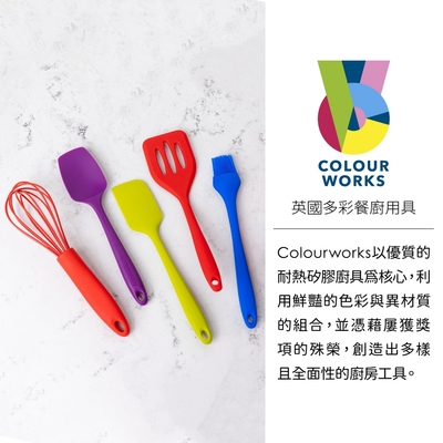 《Colourworks》砧板+刀具2件(紅) | 切菜 切菜砧板