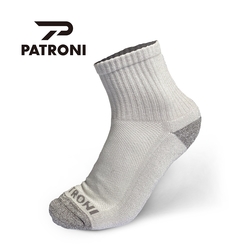 【PATRONI】SF2280 運動休閒襪-淺灰