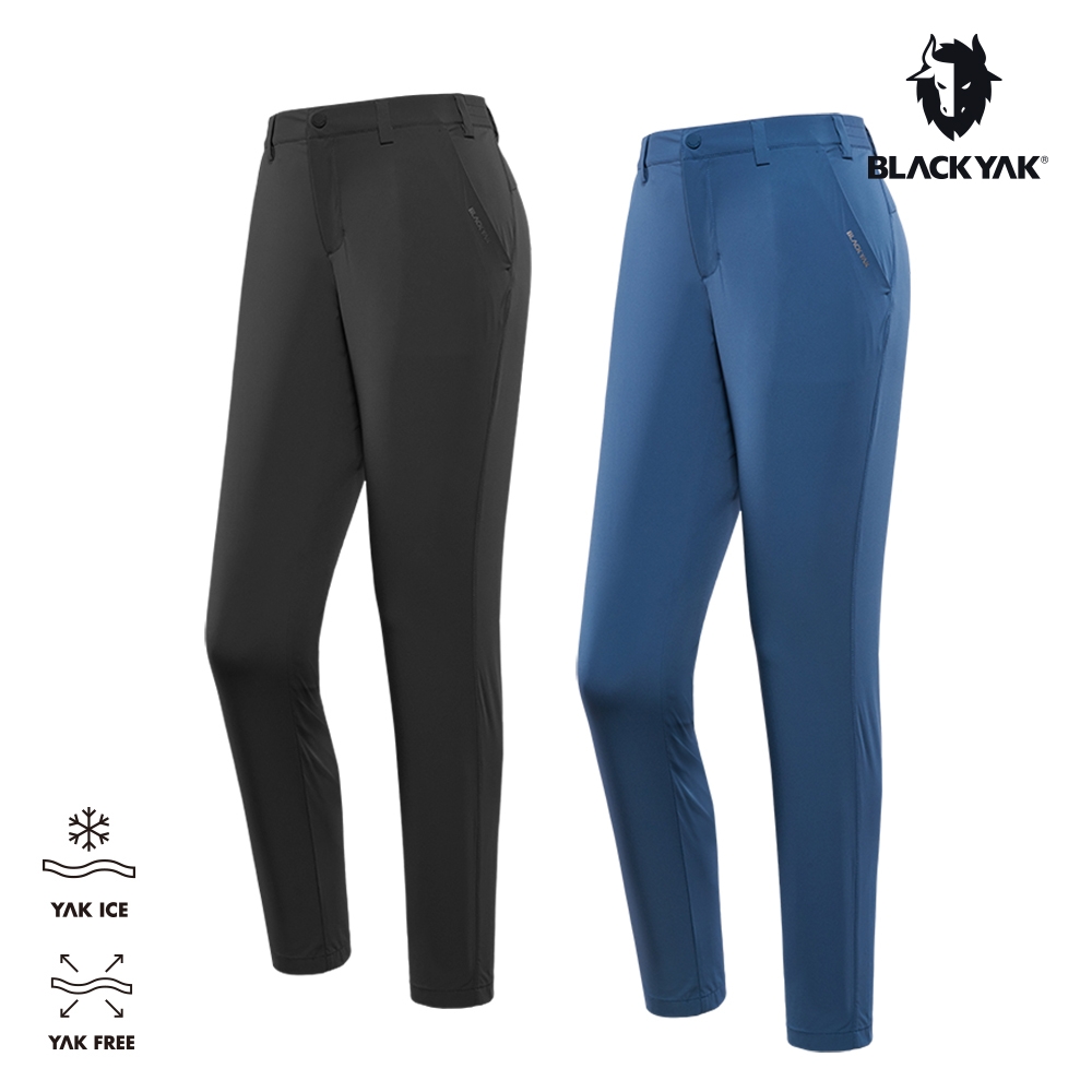 【BLACKYAK】女 ICE COLD長褲(松綠色/黑色) | 透氣 長褲 運動褲 機能褲 |BYBB1WP206