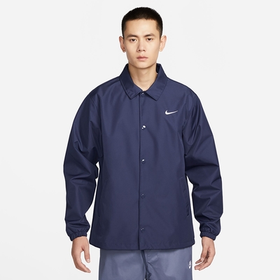 NIKE 外套 男款 夾克 運動 AS M NK AU LND COACHES JKT 藍 FD7844-410