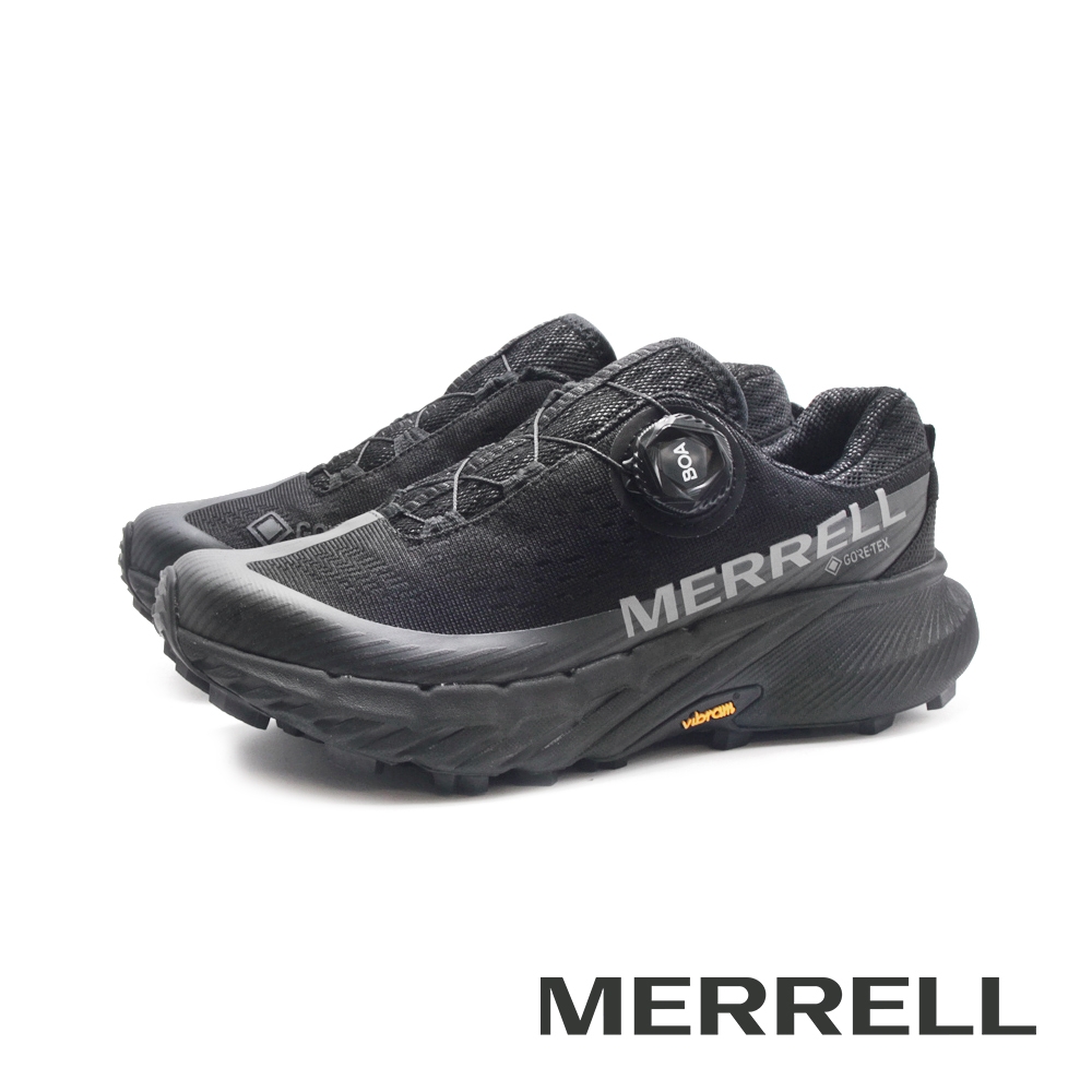 MERRELL(女)AGILITY PEAK 5 BOA GORE-TEX防水輕量戶外運動鞋 女鞋-黑
