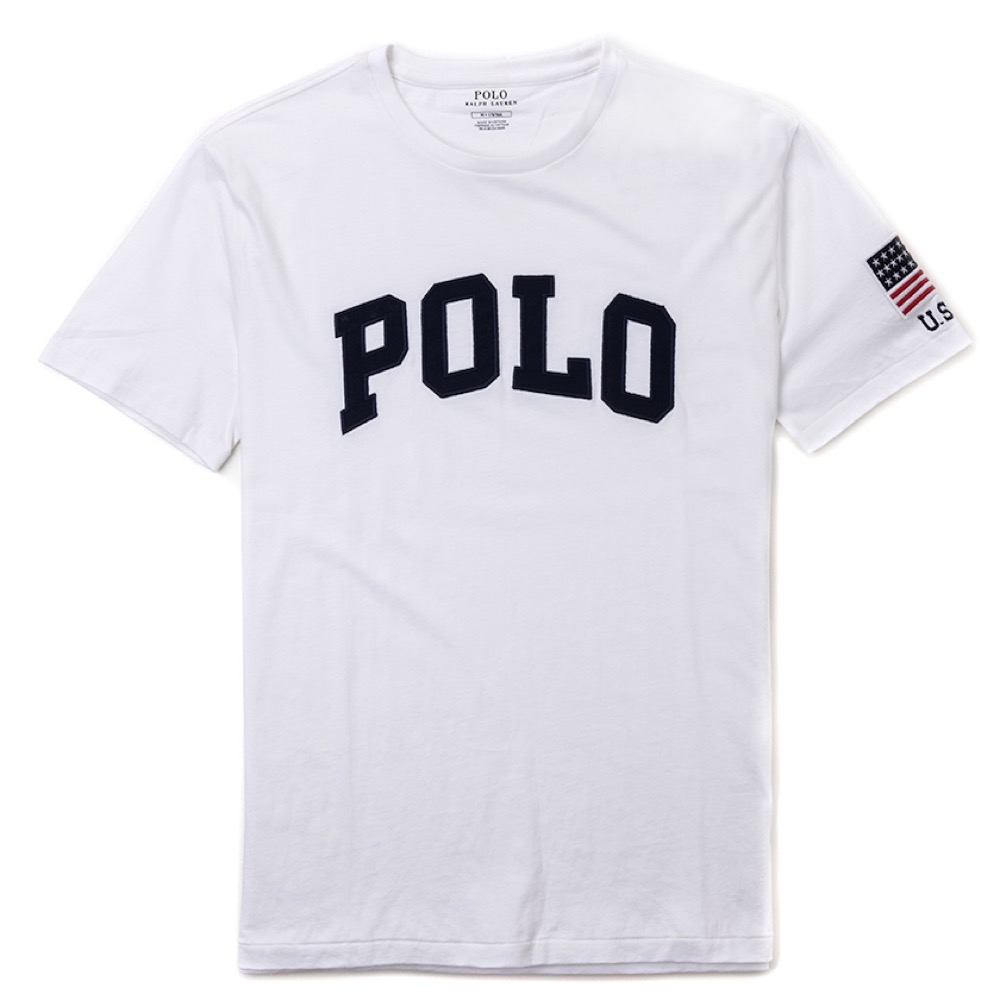 Polo Ralph Lauren 經典Logo設計短袖T恤-白色