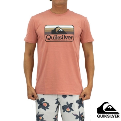 【QUIKSILVER】DREAMERS OF THE SHORE SS T恤 粉紅