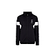 FILA 男抗UV吸濕排汗針織外套-黑色 1JKX-1306-BK product thumbnail 1