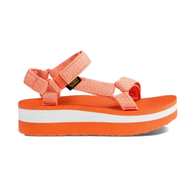 TEVA FLATFORM UNIVERSAL 涼鞋 花紗珊瑚 女