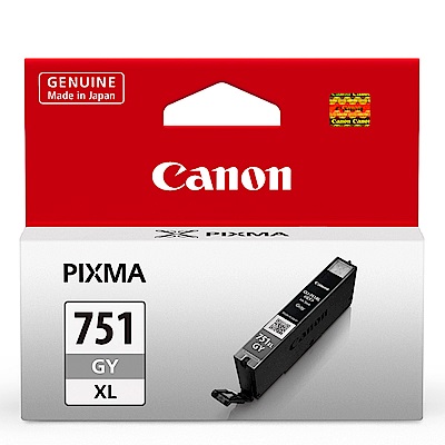 CANON CLI-751XL-GY 原廠灰色高容量XL墨水匣