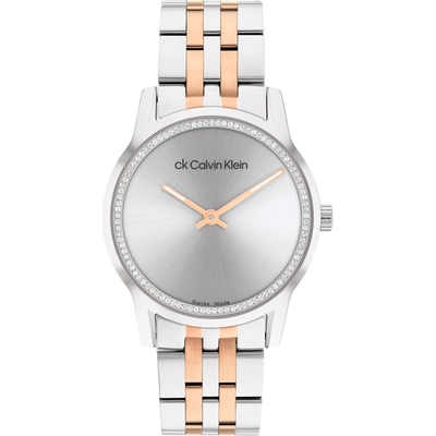 Calvin Klein CK 瑞士製晶鑽女錶 母親節禮物-32mm 25000020