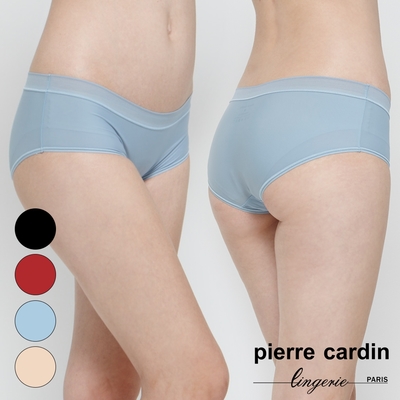 【pierre cardin 皮爾卡登女性內衣】素色平口內褲