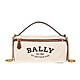 BALLY 新款Calyn 米色帆布圓桶手提/斜背包 product thumbnail 1