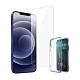 買保護貼送手機殼 iPhone12ProMax高清手機 保護貼 鋼化膜 -i12ProMax透明*1-贈氣墊殼 product thumbnail 1