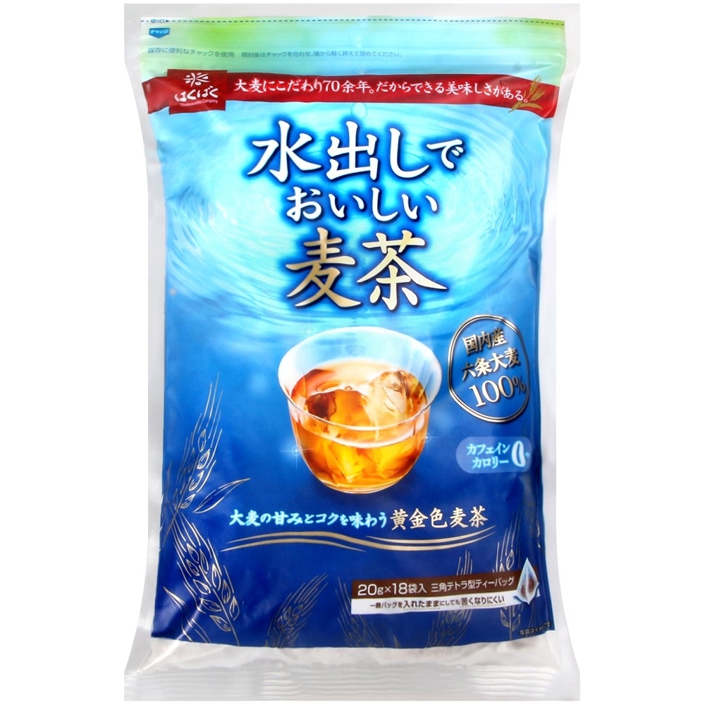 Hakubaku 冷水可用麥茶(360g)
