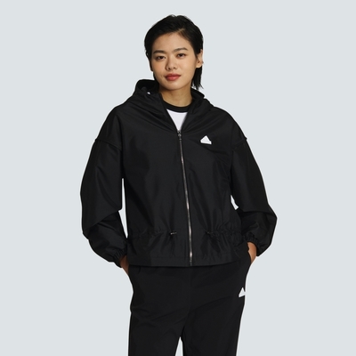 ADIDAS TECH WV JKT 女休閒外套-黑-IM8813