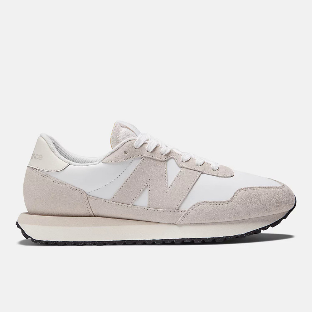 New Balance [MS237SE] 男女休閒鞋運動復古237系列麂皮穿搭紐巴倫灰白