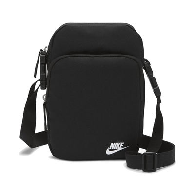 Nike 斜背包 Heritage Crossbody Bag 黑 男女款 側背包 小包 DB0456-010