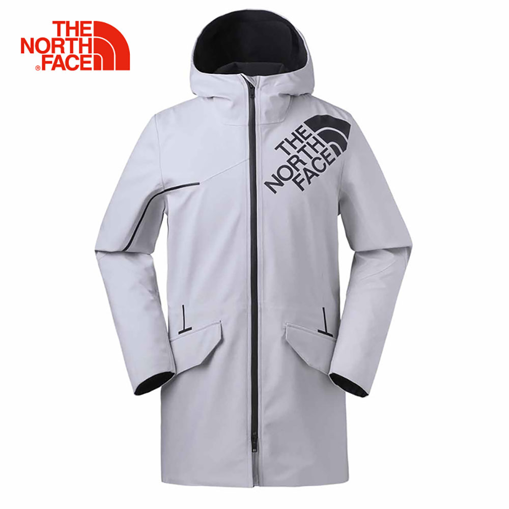 TheNorthFace北面男款白色透氣防水防風衝鋒衣 | 3GJ59B8