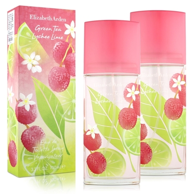 Elizabeth Arden 雅頓 綠茶荔枝萊姆女性淡香水100mlX2入