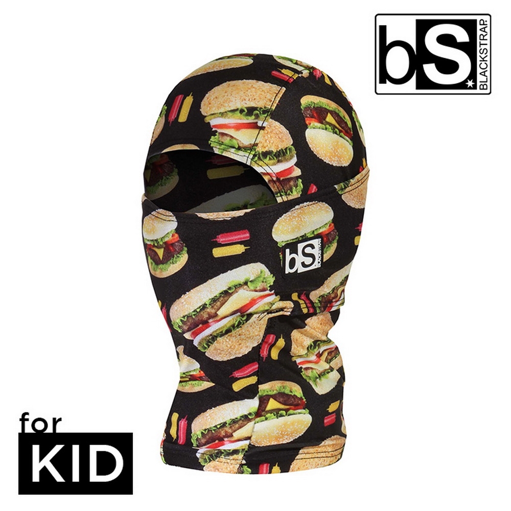 【BlackStrap】Kids Hood Balaclava-P 童保暖多功能頭套 Good Burger/漢堡