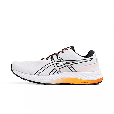 Asics GEL-Excite 9 4E [1011B680-100] 男 慢跑鞋 運動 超寬楦 路跑 透氣 白 橘