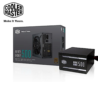 Cooler Master MWE 80Plus銅牌 500W 電源供應器