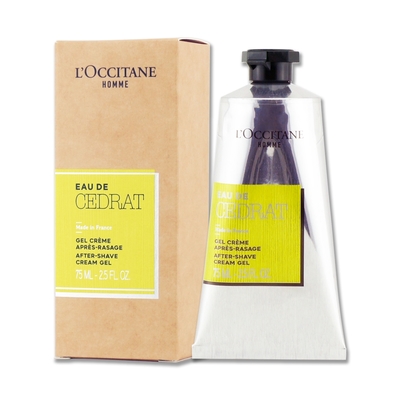 L OCCITANE 歐舒丹 都會男士鬍後舒緩凝乳 75ml（百貨公司貨）