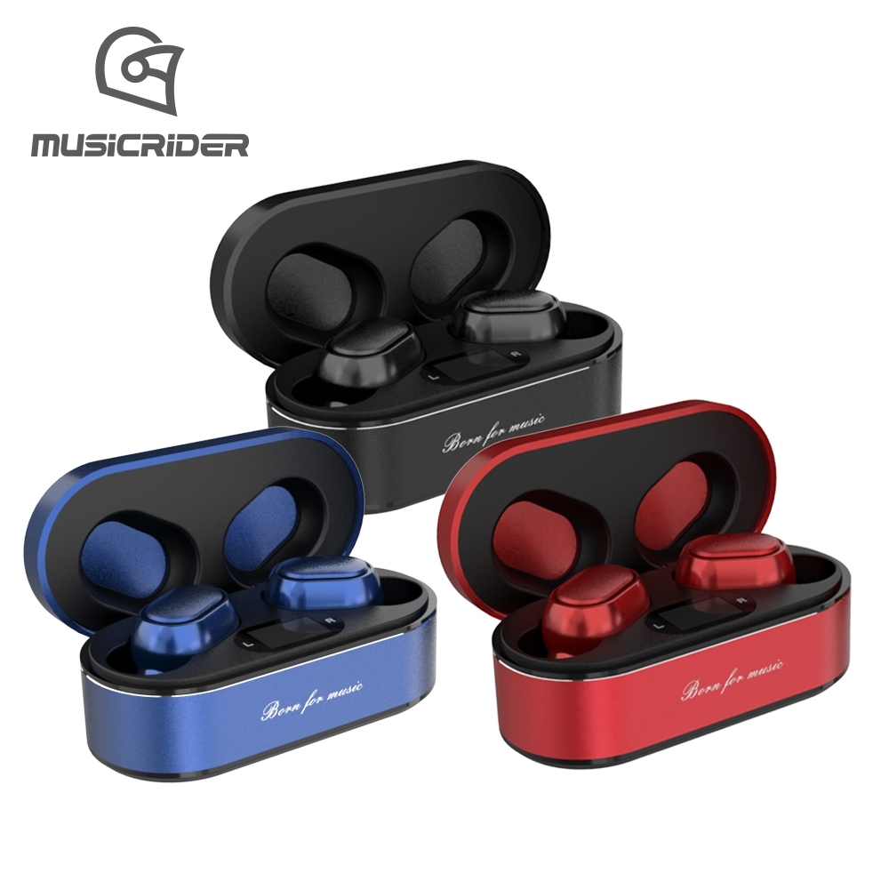 音樂騎士 MusicRIDER 真無線藍牙耳機 T11 (LED數字電量顯示)