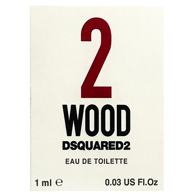 *DSQUARED2 WOOD 天性２ 男性淡香水針管1ml