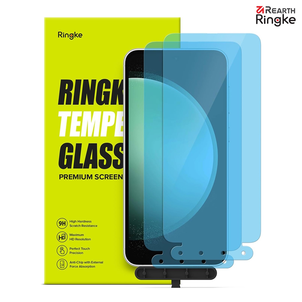 【Ringke】三星 Galaxy S23 FE 6.4吋 [Tempered Glass] 鋼化玻璃螢幕保護貼－2入（附安裝工具）