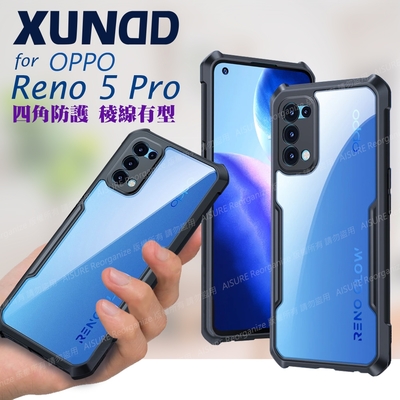 XUNDD for OPPO RENO 5 Pro 生活簡約雙料手機殼