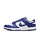 NIKE DUNK LOW RETRO 男休閒運動鞋-白藍-DV0833103 product thumbnail 1