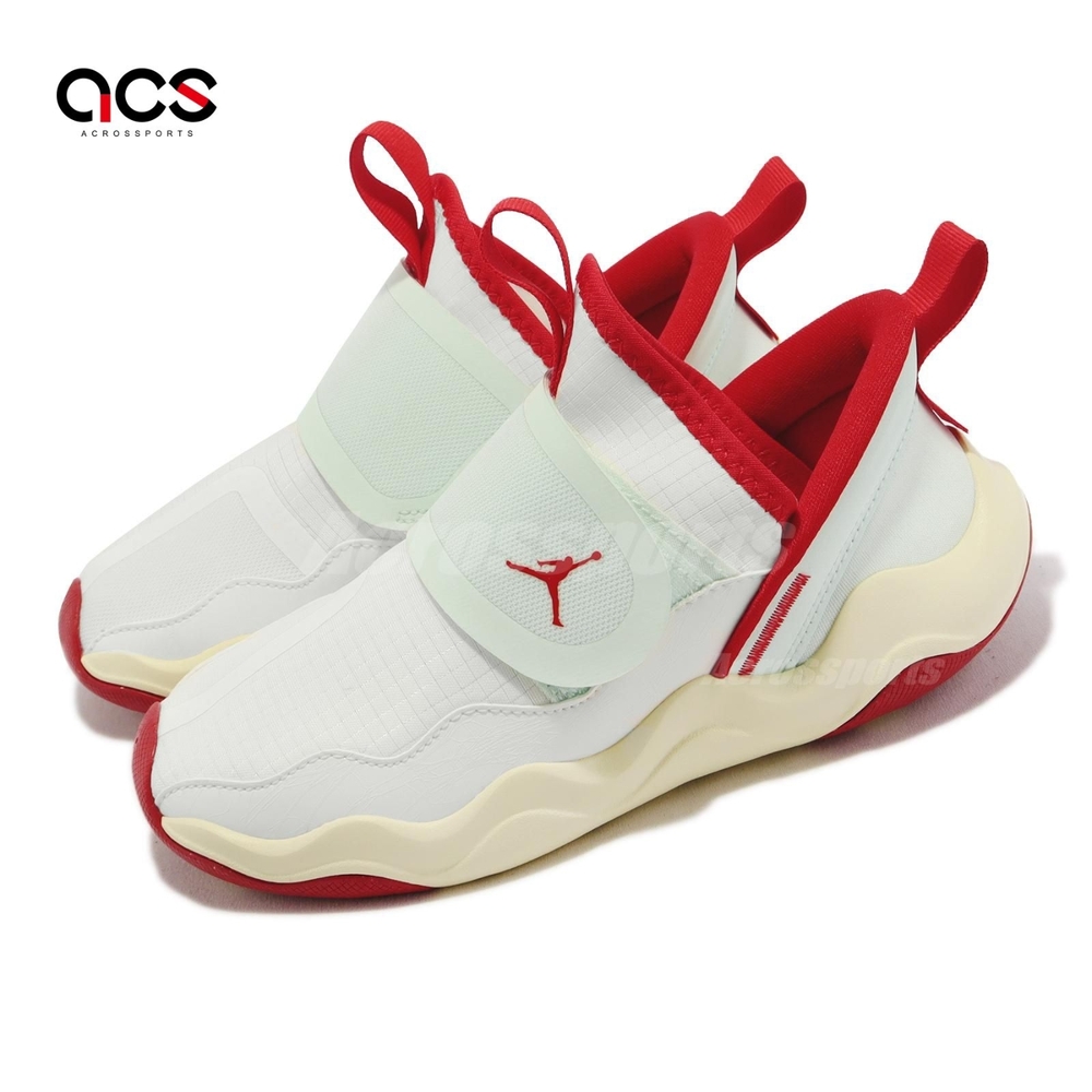 Nike 童鞋 Jordan 23 7 CNY PS 中童 小朋友 米白 紅 魔鬼氈 兔年 新年 DV3872-100