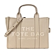 MARC JACOBS The Leather TOTE 皮革兩用托特包-小/米 product thumbnail 1