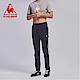 le coq sportif 法國公雞牌彈性吸排側邊直條紋印花長褲 男-丈青 product thumbnail 1