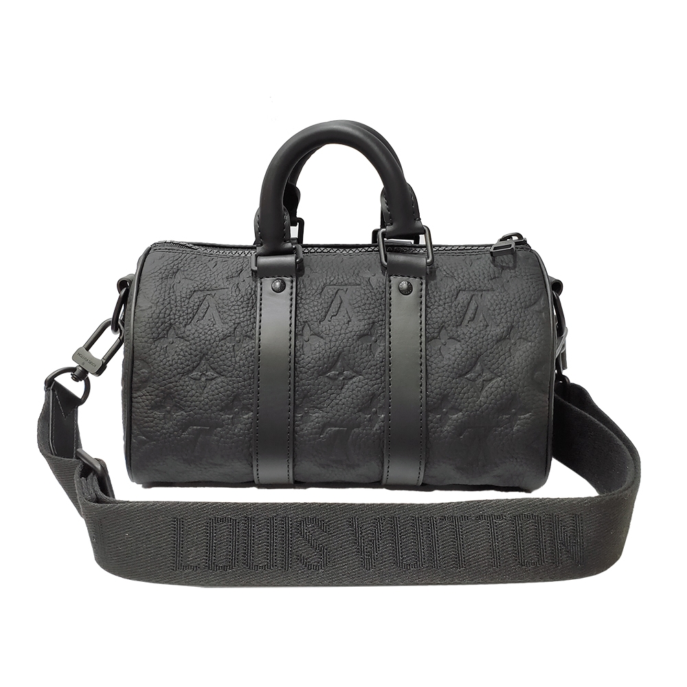 M20900 Louis Vuitton Taurillon Monogram KEEPALL BANDOULIÈRE 25