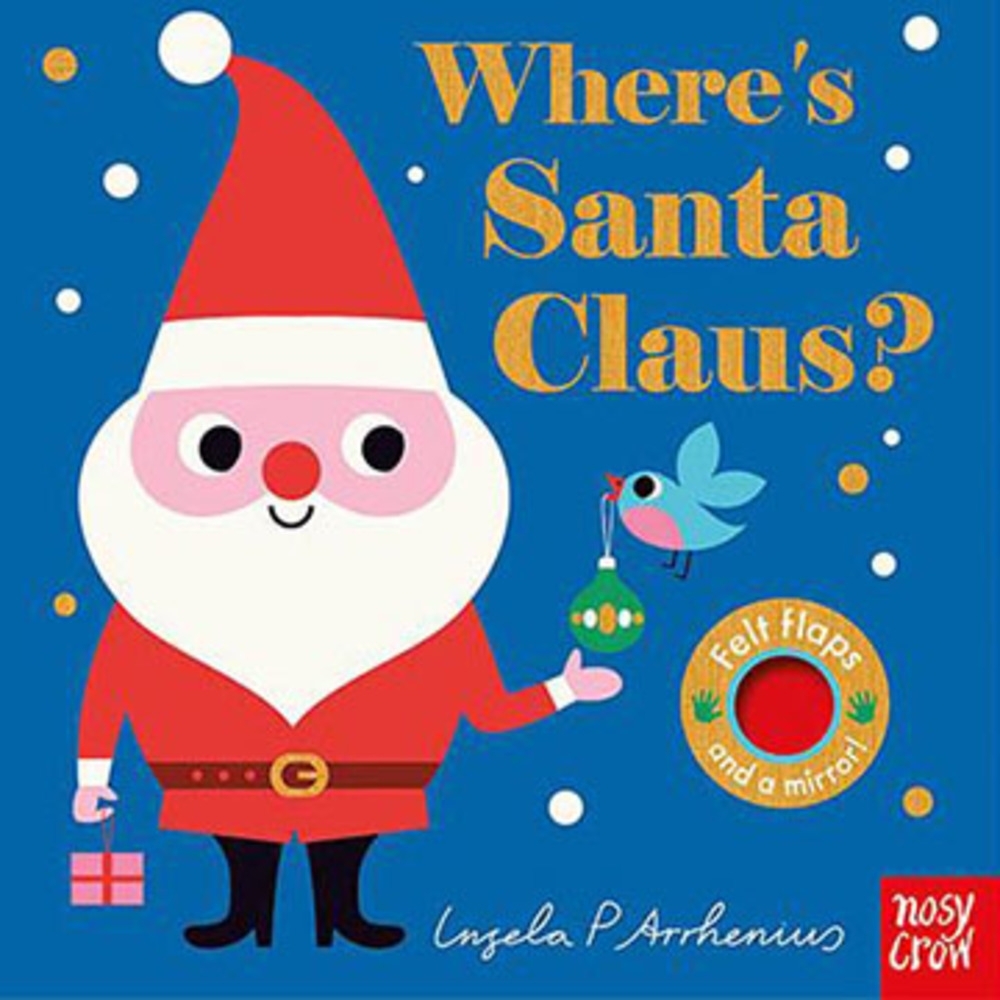 Where's Santa Claus? 聖誕老公公在哪裡?不織布翻翻書