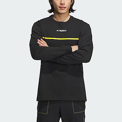 Adidas NAT.GEO TEE LS IL8975 男 長袖上衣 亞洲版 運動 休閒 反光 國家地理 聯名 黑