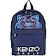 KENZO Tiger Canvas 大款 老虎刺繡圖騰帆布後背包(深藍色) product thumbnail 1