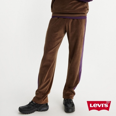 Levis Gold Tab金標系列 男款 寬鬆版撞色拼接棉褲 / 柔順精梳棉 / 咖啡紫