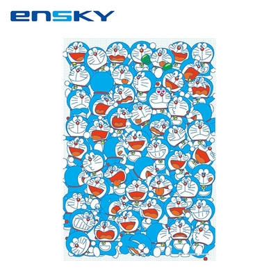 日本正版 哆啦A夢 拼圖 108L片 日本製 益智玩具 小叮噹 DORAEMON ENSKY - 177560