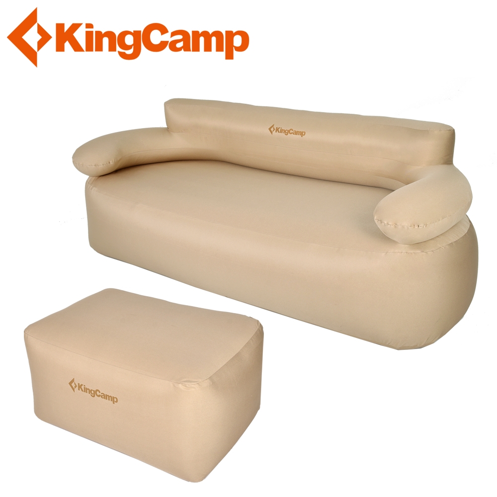 KingCamp Air Sofa便攜式充氣沙發 露營沙發 充氣墊 露營椅 摺疊椅(雙人+單座)