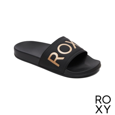 【ROXY】SLIPPY II 拖鞋 黑白