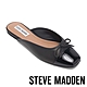 STEVE MADDEN-NELLA 拼接蝴蝶結平底穆勒拖鞋-黑色 product thumbnail 1