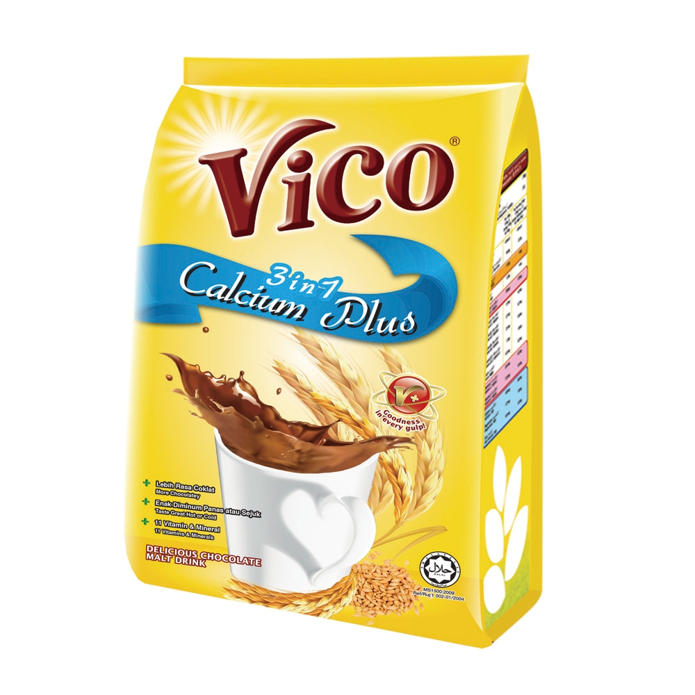 【Vico】高鈣巧克力麥芽飲品(32gx15入/包)