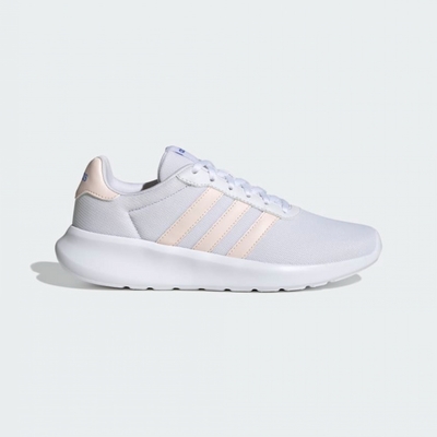 adidas 慢跑鞋 女鞋 運動鞋 緩震 LITE RACER 3.0 白粉 HP6103