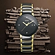 RADO 雷達表 官方授權R01 Centrix晶萃真鑽石英女腕錶 黑陶瓷金標款28㎜ (R30930712) product thumbnail 2