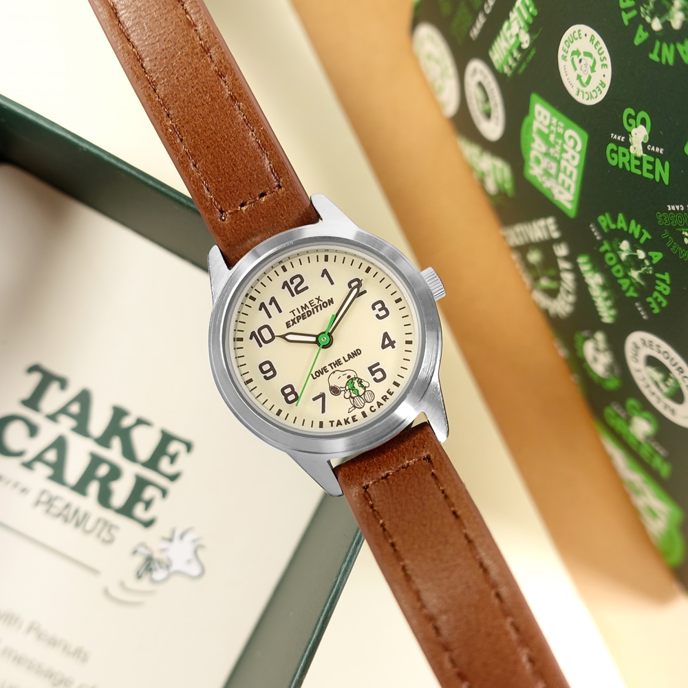 Timex Expedition x Peanuts Take Care Watch-